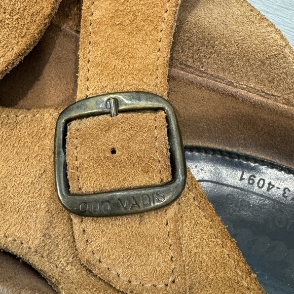 Bata Quo Vadis Tan Women’s Slides (9) - Picture 3 of 6